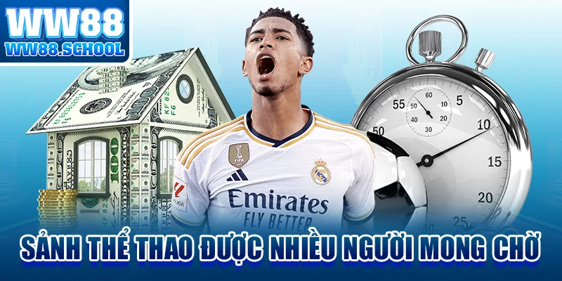 Sảnh thể thao được nhiều người mong chờ nhất